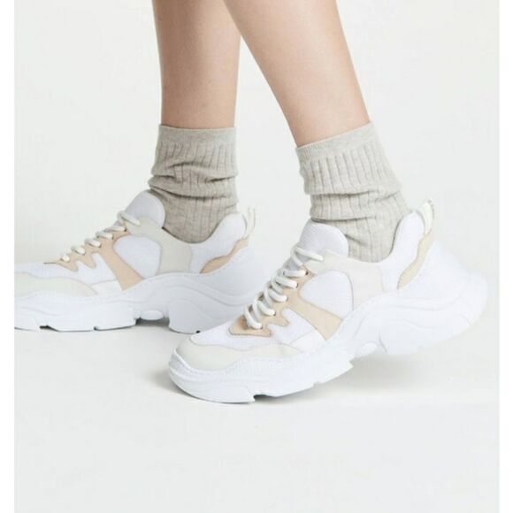 SCHUTZ Jackye Chunky Dad Sneakers Size 7 - Picture 1 of 13